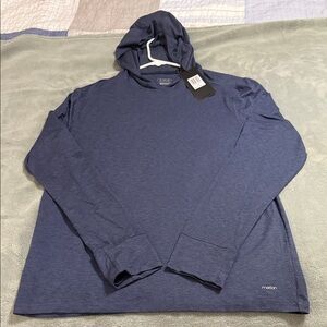 Motionwear Men's Deep Blue Hoodie